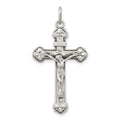 Sterling Silver Antiqued INRI Crucifix Pendant