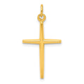 Sterling Silver & 24k Gold -plated Passion Cross Charm
