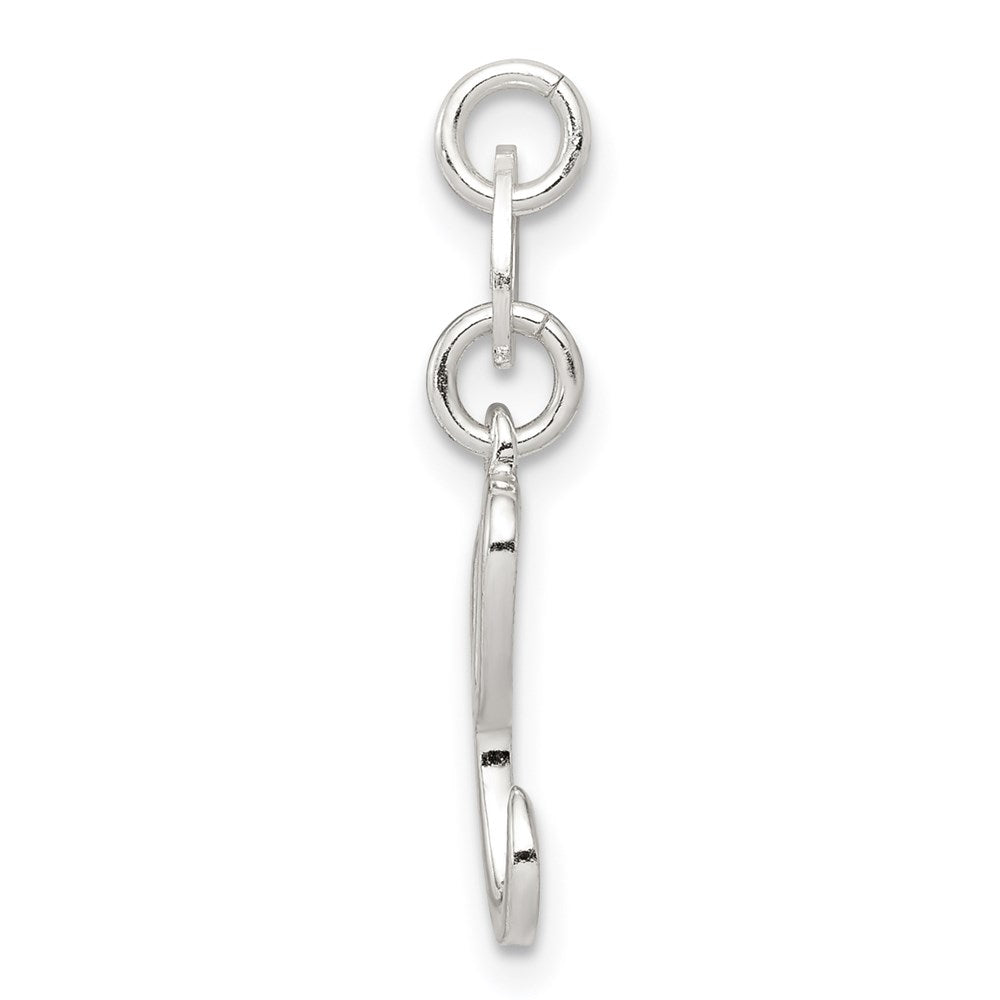 Sterling Silver Letter C Initial Charm
