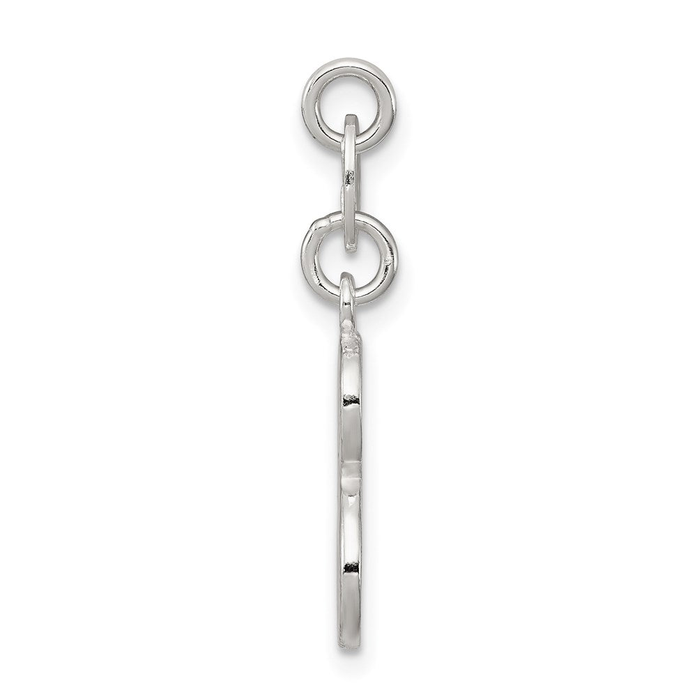 Sterling Silver Letter S Initial Charm