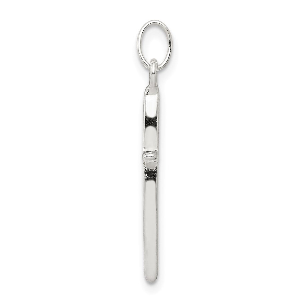 Sterling Silver Passion Cross Charm
