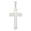 Sterling Silver Polished Cross Pendant