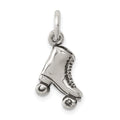 Sterling Silver Antiqued Roller-skate Charm