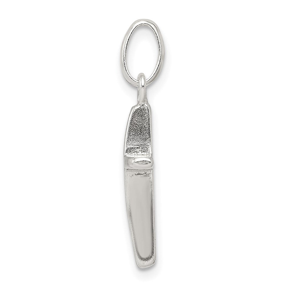 Sterling Silver Polished Cross Charm