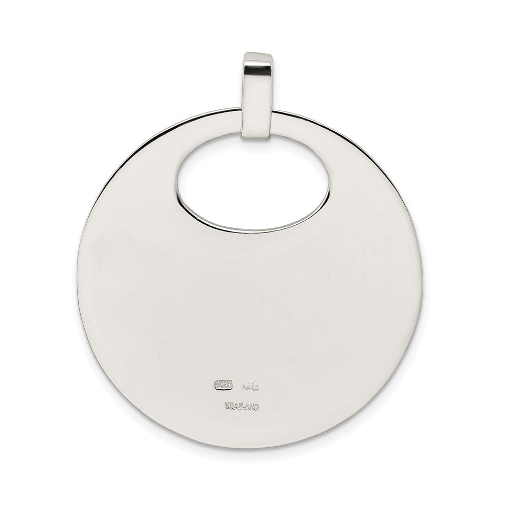 Sterling Silver Polished Pendant