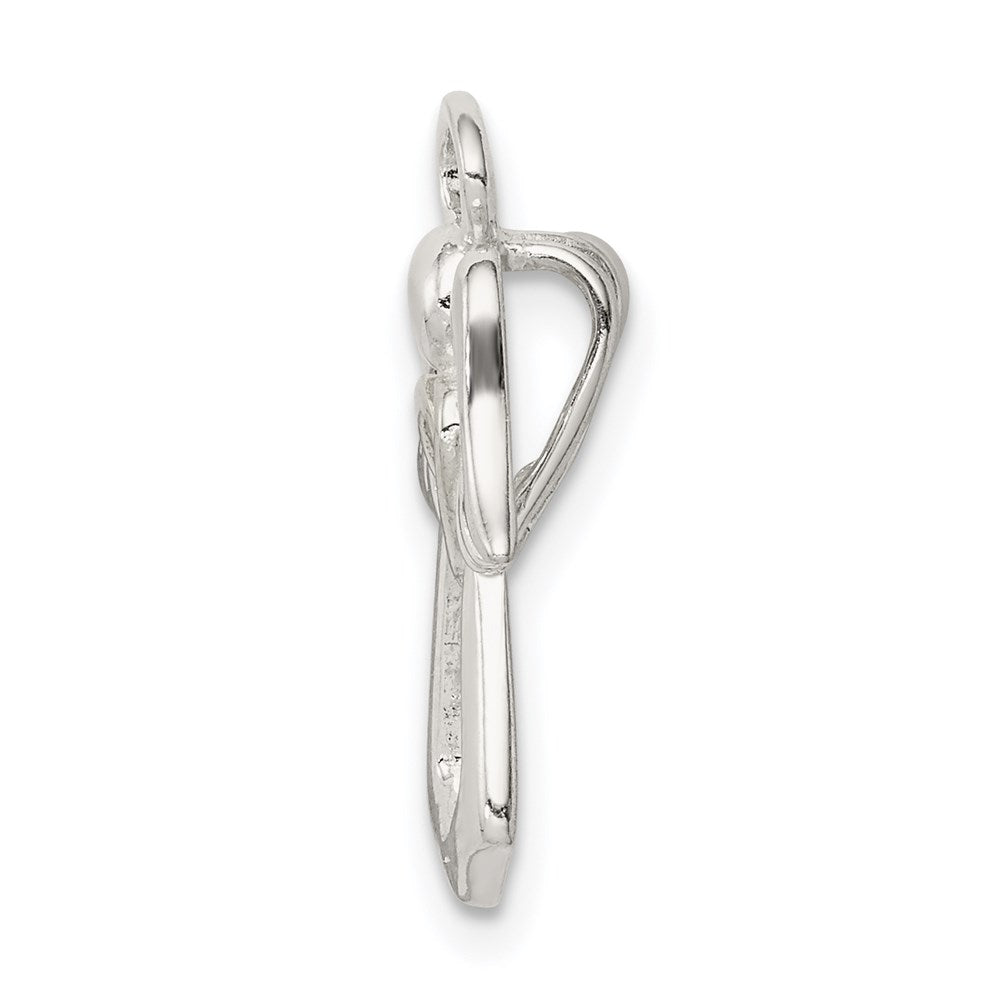 Sterling Silver & Gold-tone Angel Chain Slide