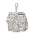 Sterling Silver House Charm