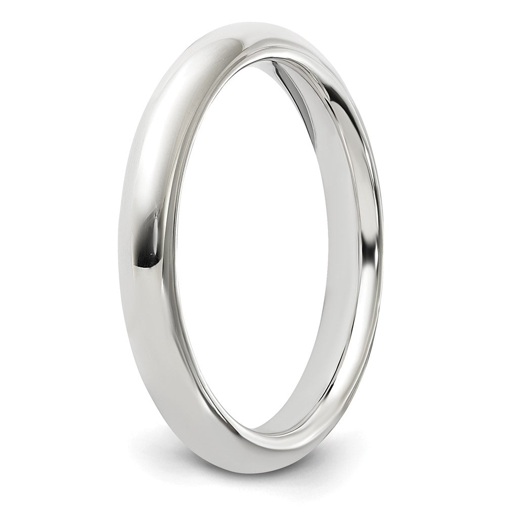 Sterling Silver 3mm Comfort Fit Band