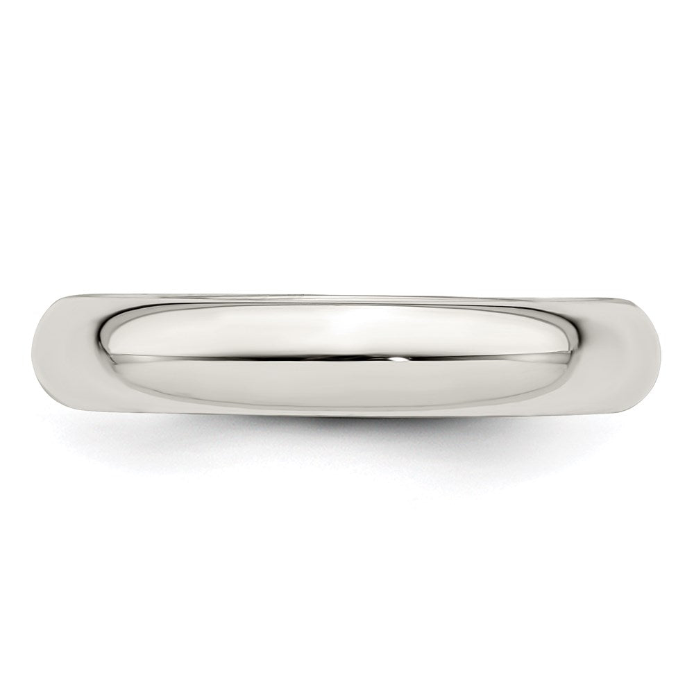 Sterling Silver 4mm Comfort Fit Band