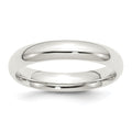 Sterling Silver 4mm Comfort Fit Band