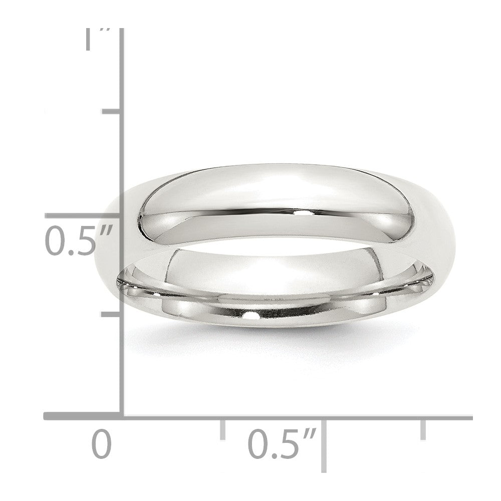Sterling Silver 5mm Comfort Fit Band