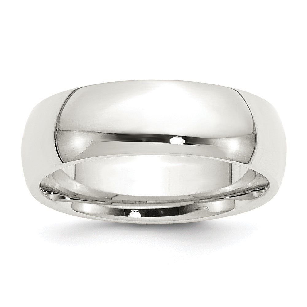 Sterling Silver 7mm Comfort Fit Band