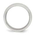 Sterling Silver 8mm Comfort Fit Band
