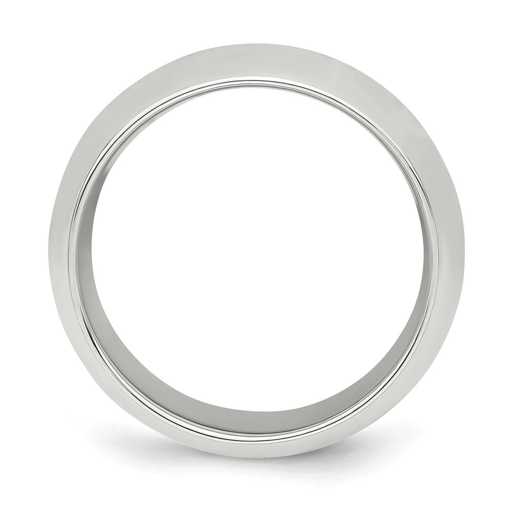 Sterling Silver 8mm Comfort Fit Band