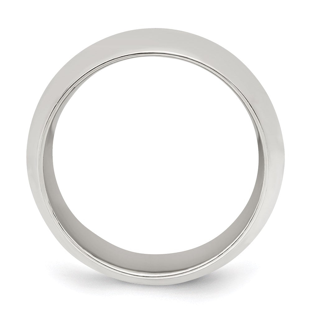 Sterling Silver 9mm Comfort Fit Band