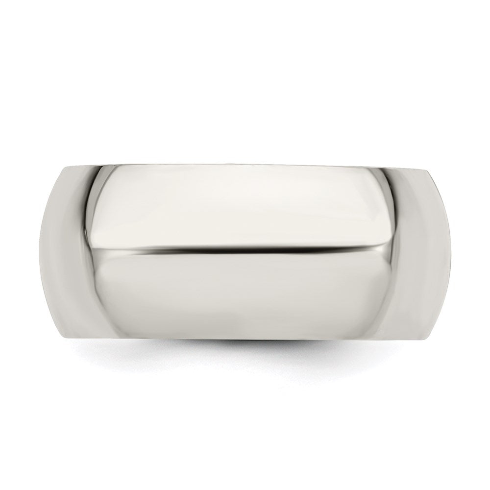Sterling Silver 9mm Comfort Fit Band