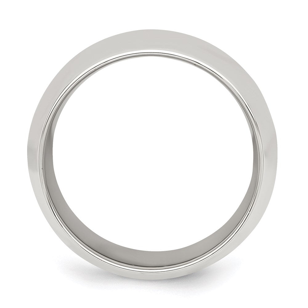 Sterling Silver 10mm Comfort Fit Band