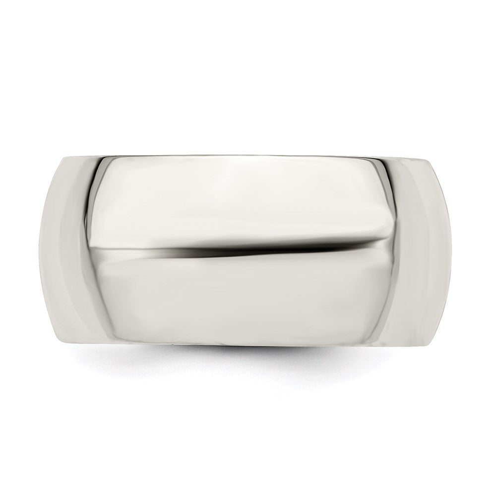 Sterling Silver 10mm Comfort Fit Band