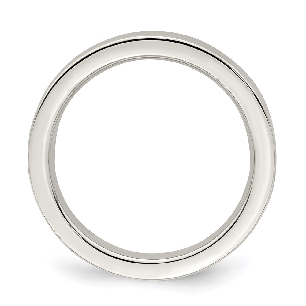 Sterling Silver 3mm Comfort Fit Flat Band