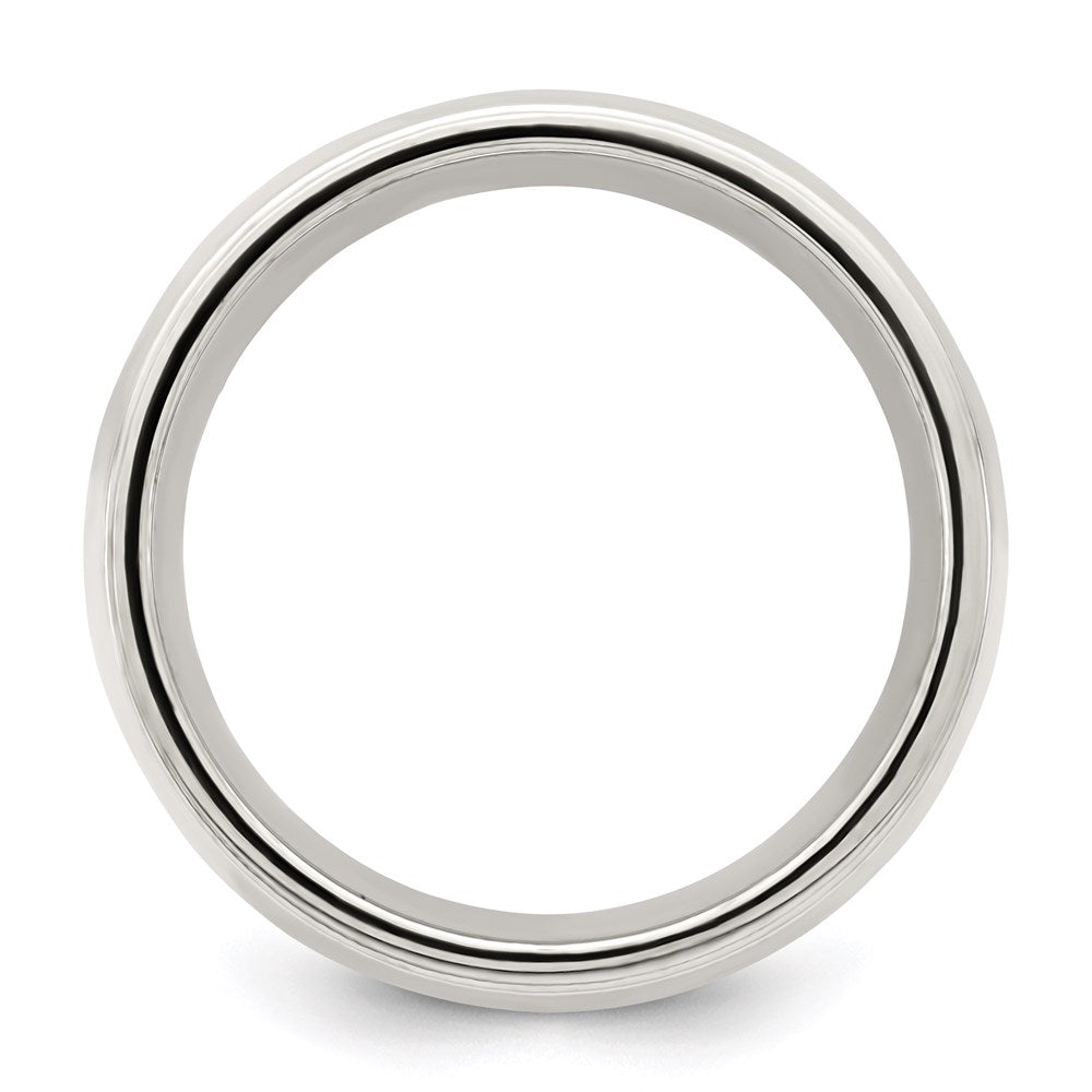 Sterling Silver 9mm Milgrain Comfort Fit Band