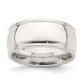 Sterling Silver 9mm Milgrain Comfort Fit Band