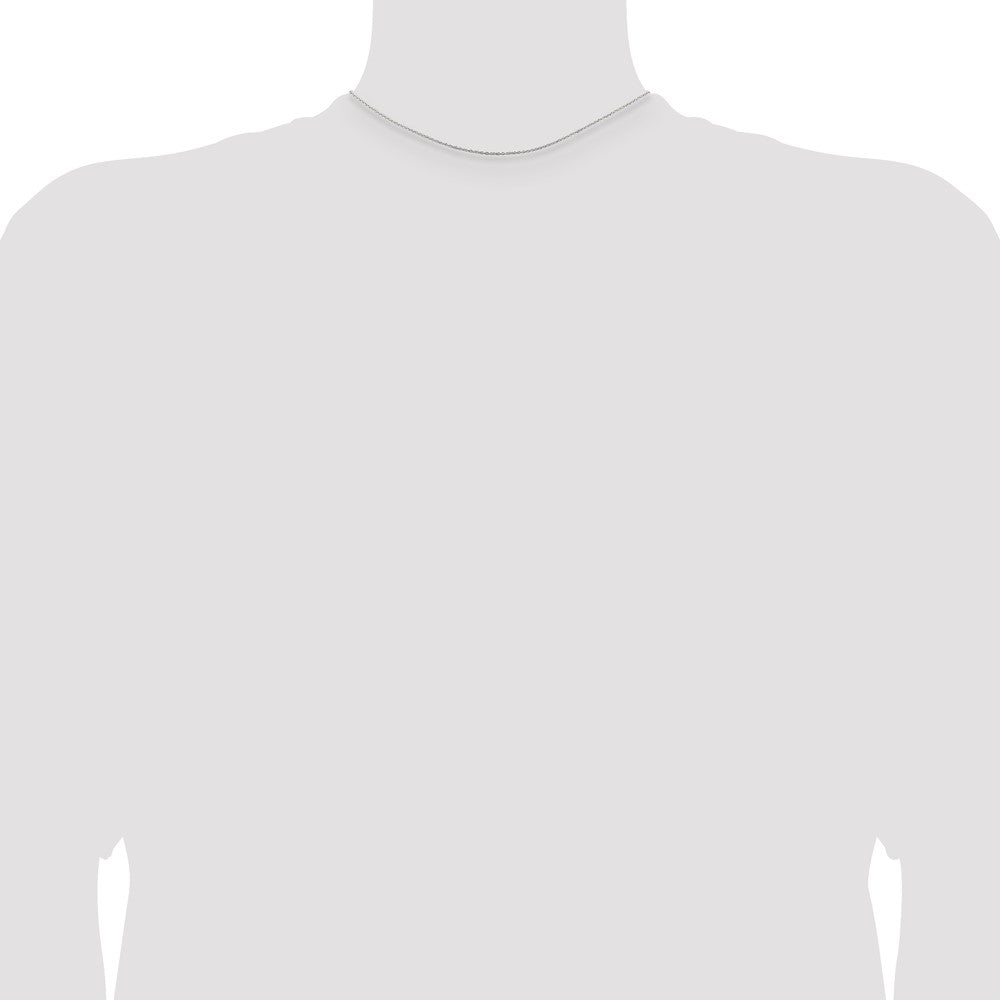 Sterling Silver 1mm Cable Chain