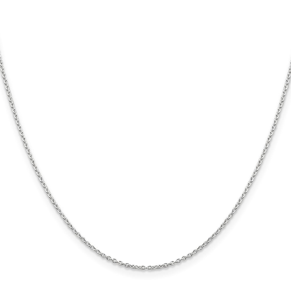 Sterling Silver 1.25mm Cable Chain w/ ext.