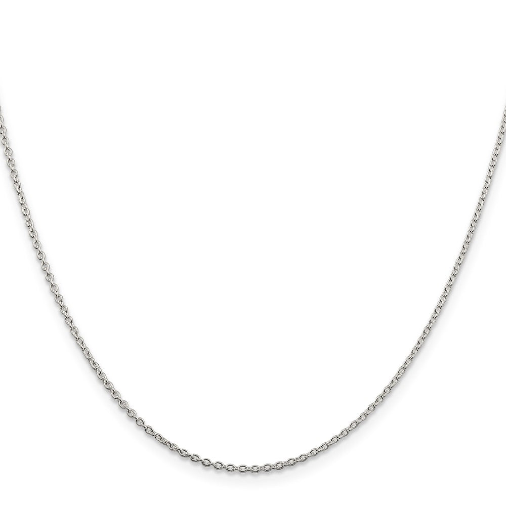 Sterling Silver 1.5mm Cable Chain w/ ext.