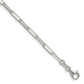 Sterling Silver 3.1mm D/C Paperclip Chain