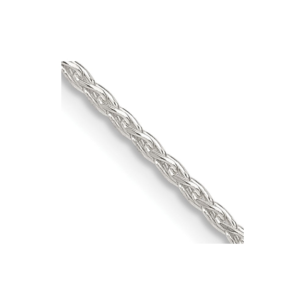 Sterling Silver 1.5mm Diamond-cut Spiga Chain w/ ext.