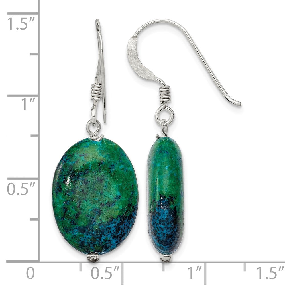 Sterling Silver Serpentine Earrings