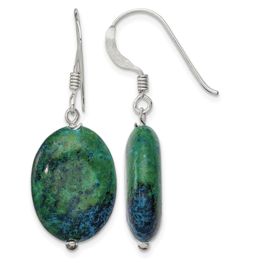 Sterling Silver Serpentine Earrings