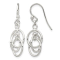 Sterling Silver Polished Dangle Earrings