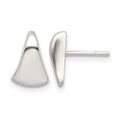Sterling Silver Polished Fancy Wedge-shaped Post Earrings