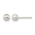 Sterling Silver 5mm Ball Earrings