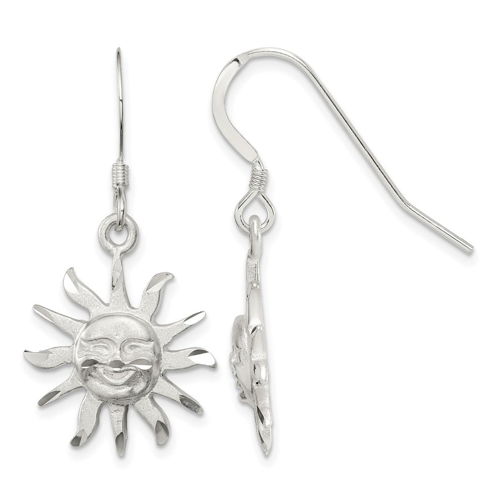 Sterling Silver Smiling Sunshine Earrings