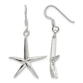 Sterling Silver Starfish Dangle Earrings