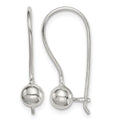 Sterling Silver 5mm Ball Earrings