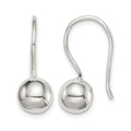 Sterling Silver 8mm Ball Earrings