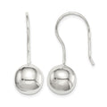 Sterling Silver 10mm Ball Earrings