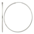 Sterling Silver 1.3mm Hoop Earrings