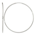 Sterling Silver 1.3mm Hoop Earrings