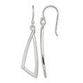 Sterling Silver Polished Fancy Dangle Earrings