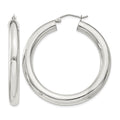 Sterling Silver 5mm Round Hoop Earrings