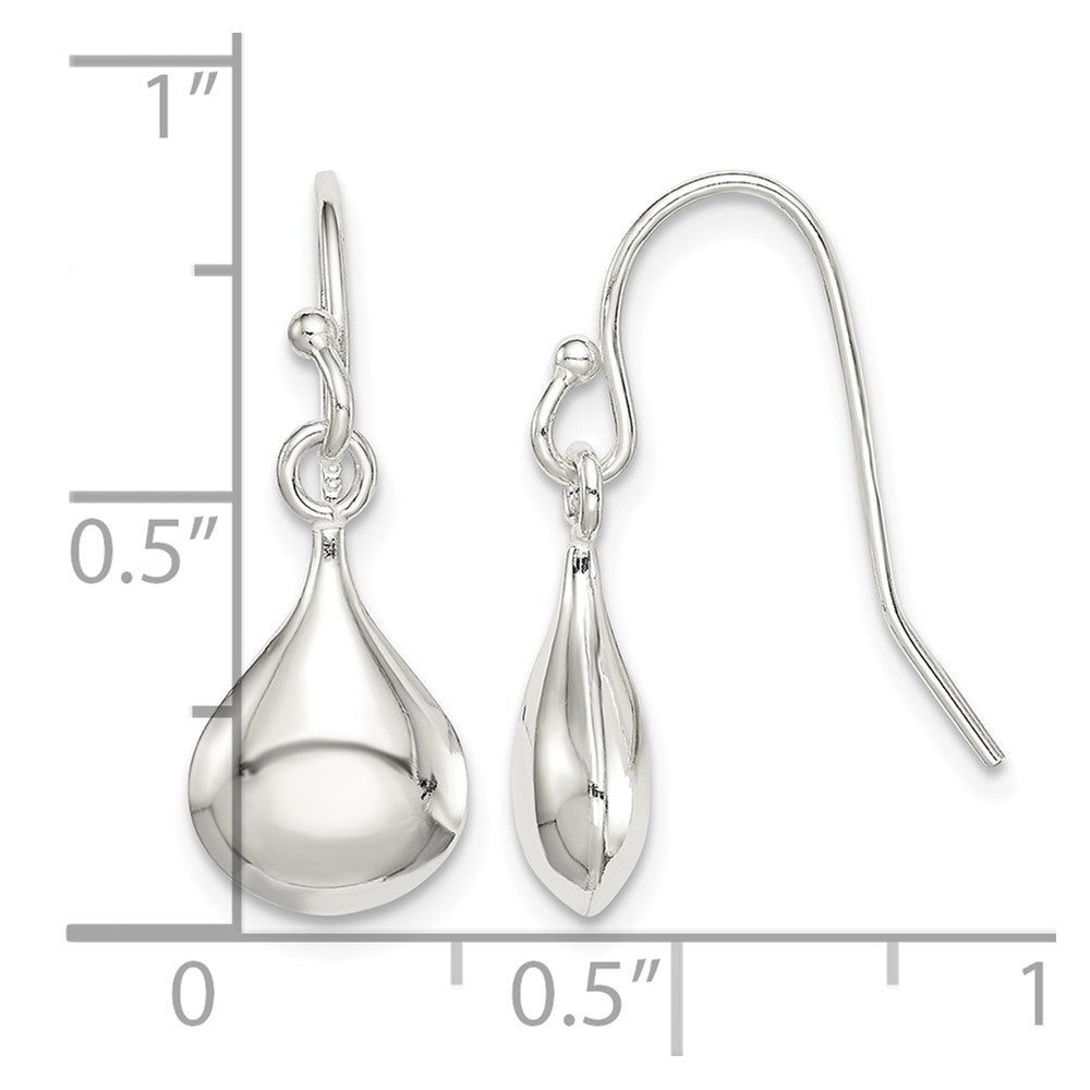Sterling Silver Shepherd Hook Earrings