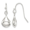 Sterling Silver Shepherd Hook Earrings