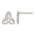 Sterling Silver Trinity Post Earrings