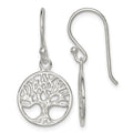 Sterling Silver Shepherd Hook Earrings