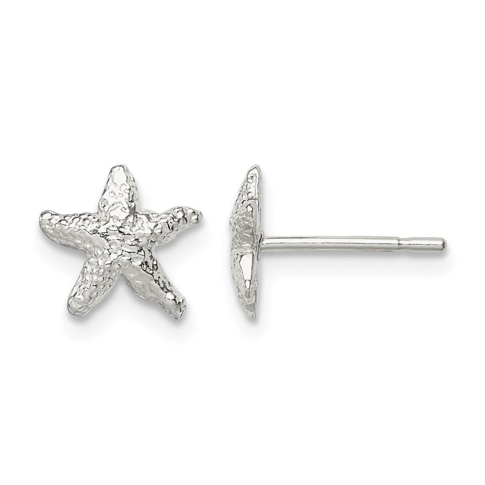 Sterling Silver Starfish Mini Earrings