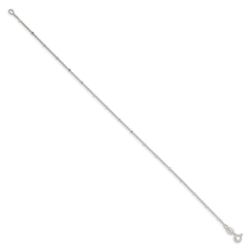 Sterling Silver 1.25mm Rolo with Beads Chain